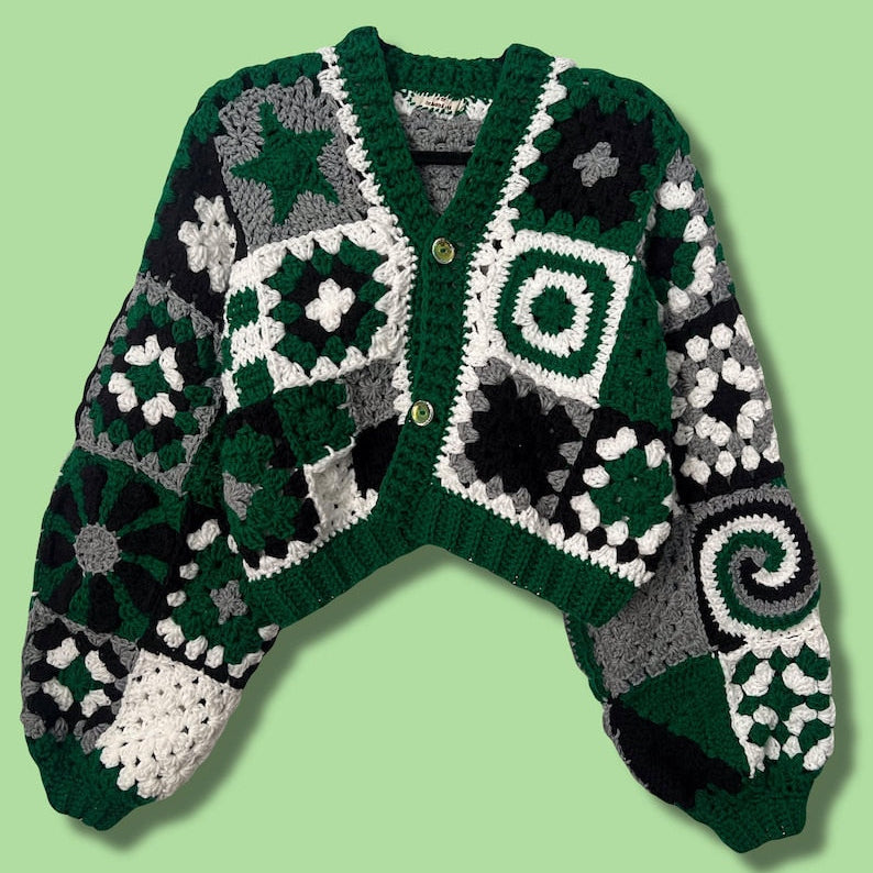 Sports Cardigan Crochet Pattern