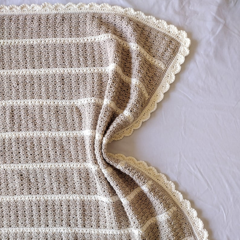 Aria Baby Blanket Crochet Pattern