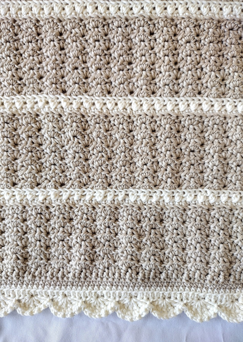 Aria Baby Blanket Crochet Pattern
