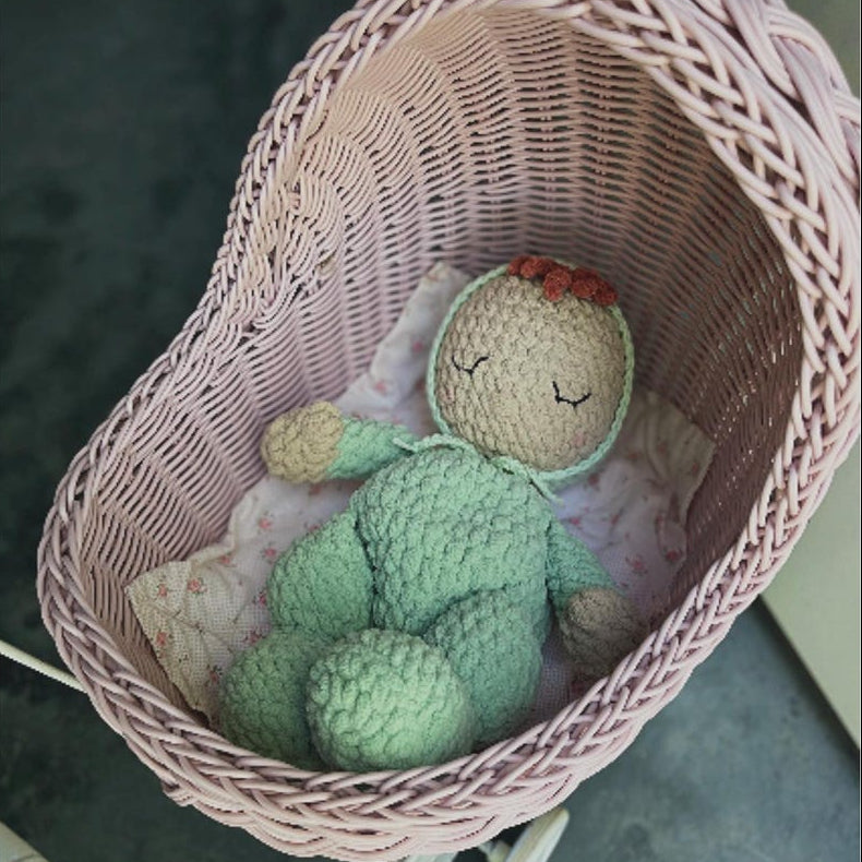 Crochet Baby Doll Lovey Pattern