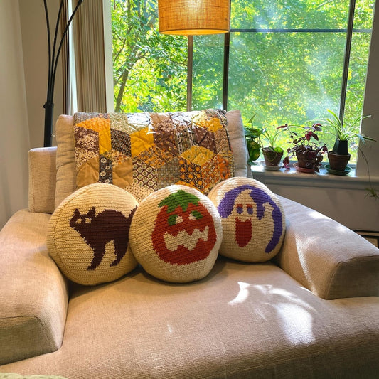 Halloween Pillow Crochet Pattern