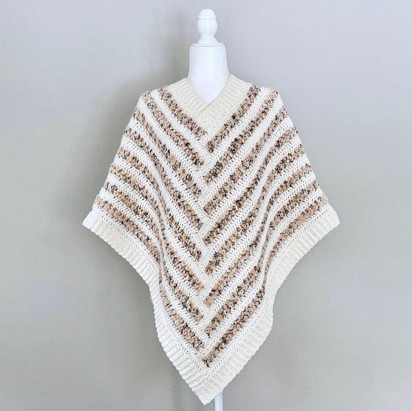 Maple Lodge Poncho Crochet Pattern