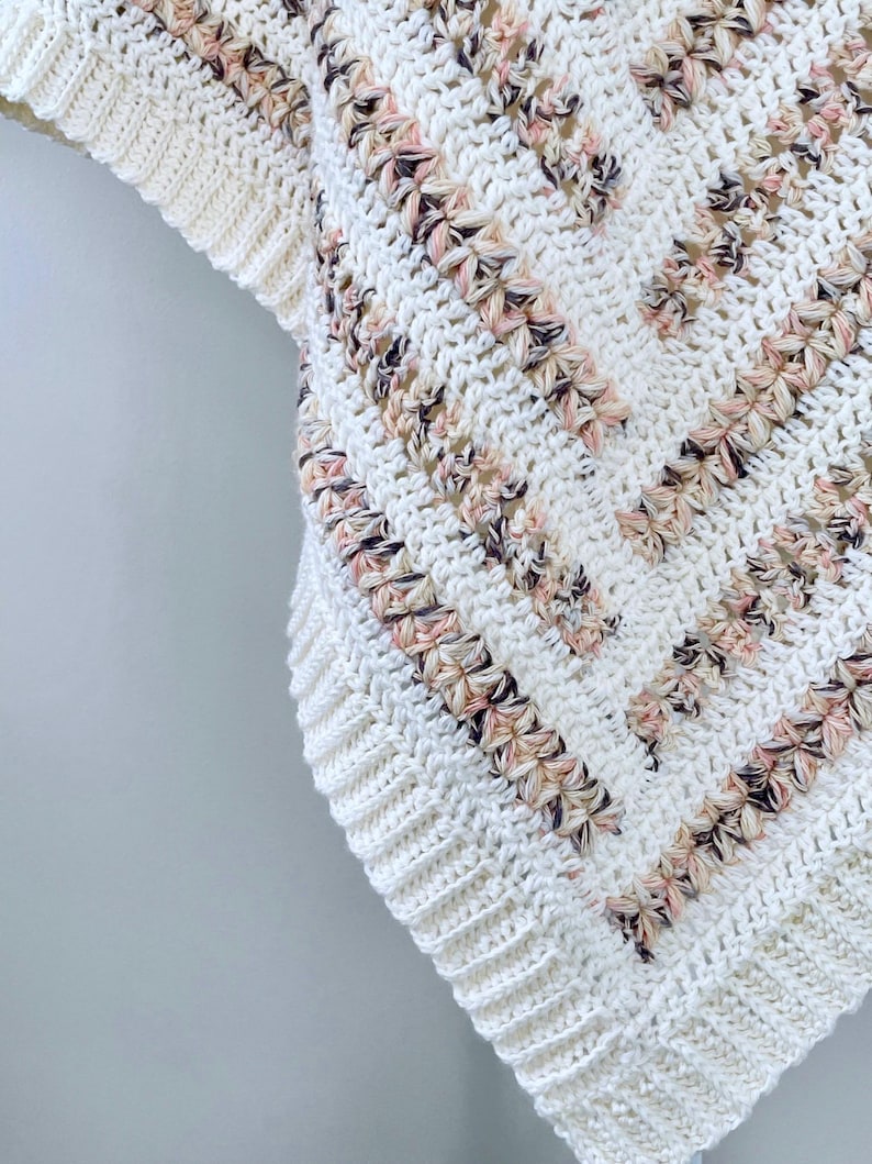 Maple Lodge Poncho Crochet Pattern