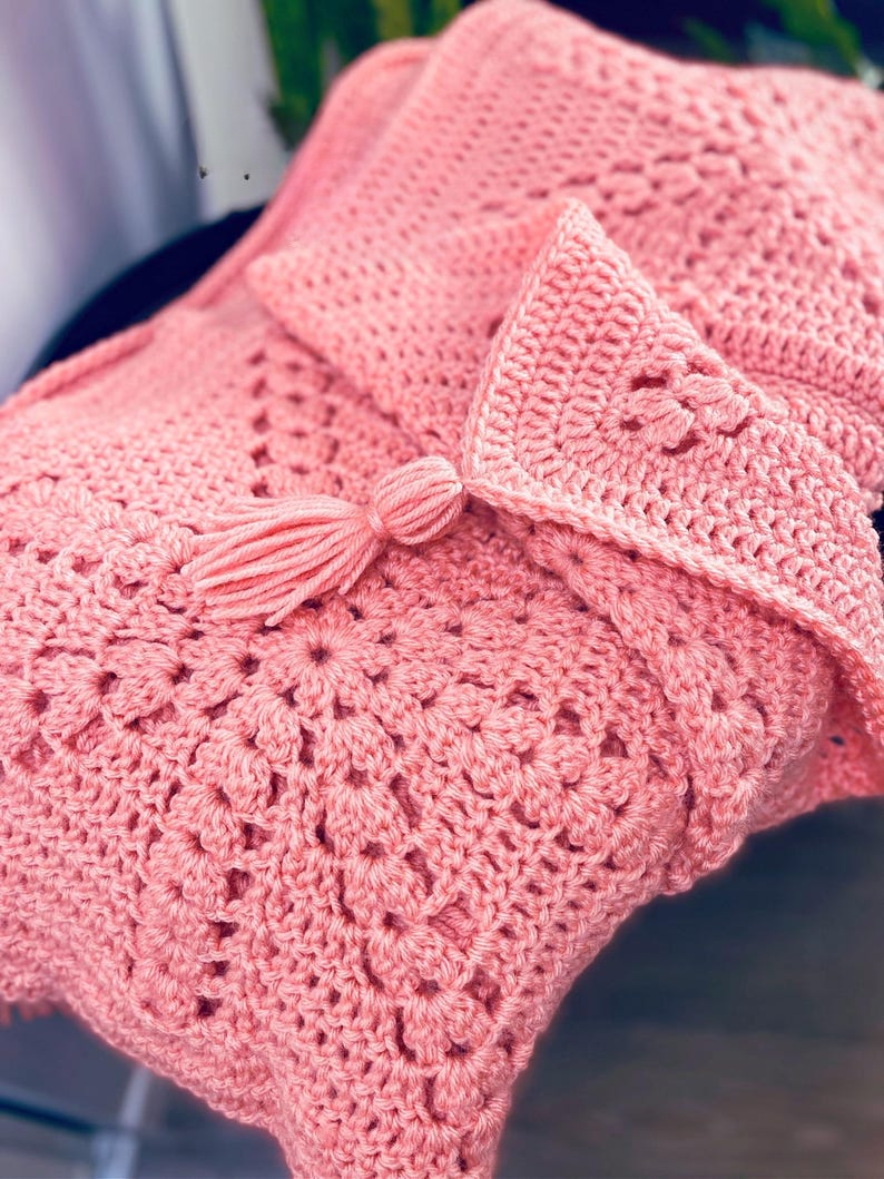Crochet Blanket Pattern Chunky Granny Square