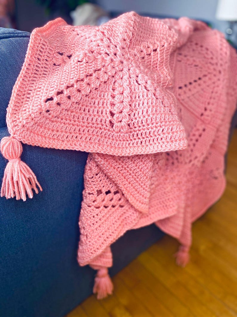 Crochet Blanket Pattern Chunky Granny Square