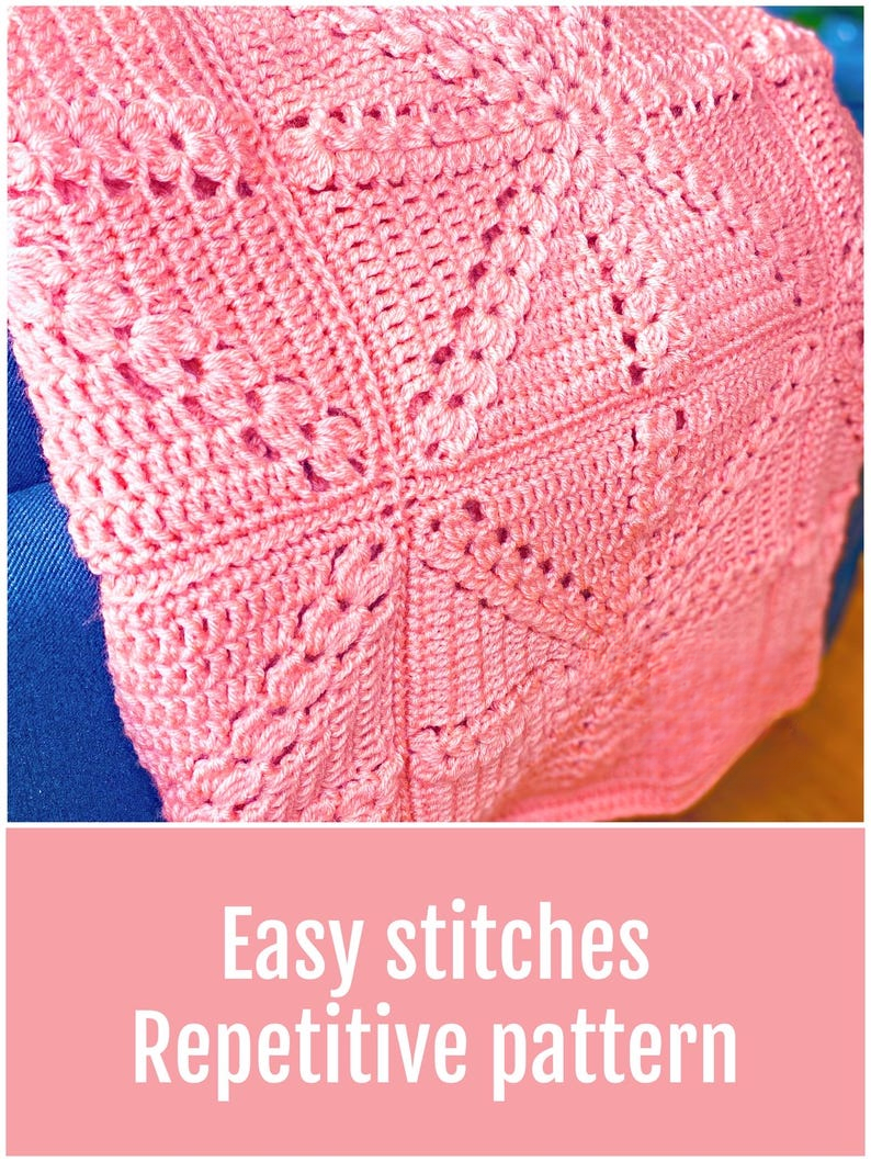 Crochet Blanket Pattern Chunky Granny Square