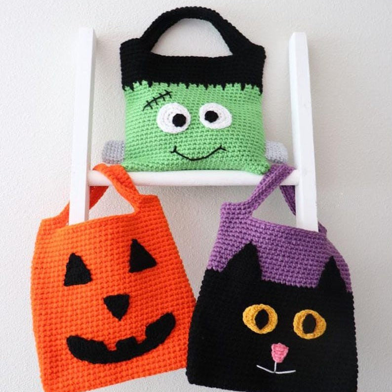 Halloween Crochet Tote Bag Pattern