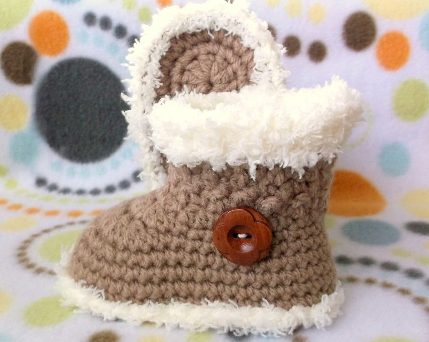 Crochet Baby Sweater, Bootie & Hat Pattern Pack