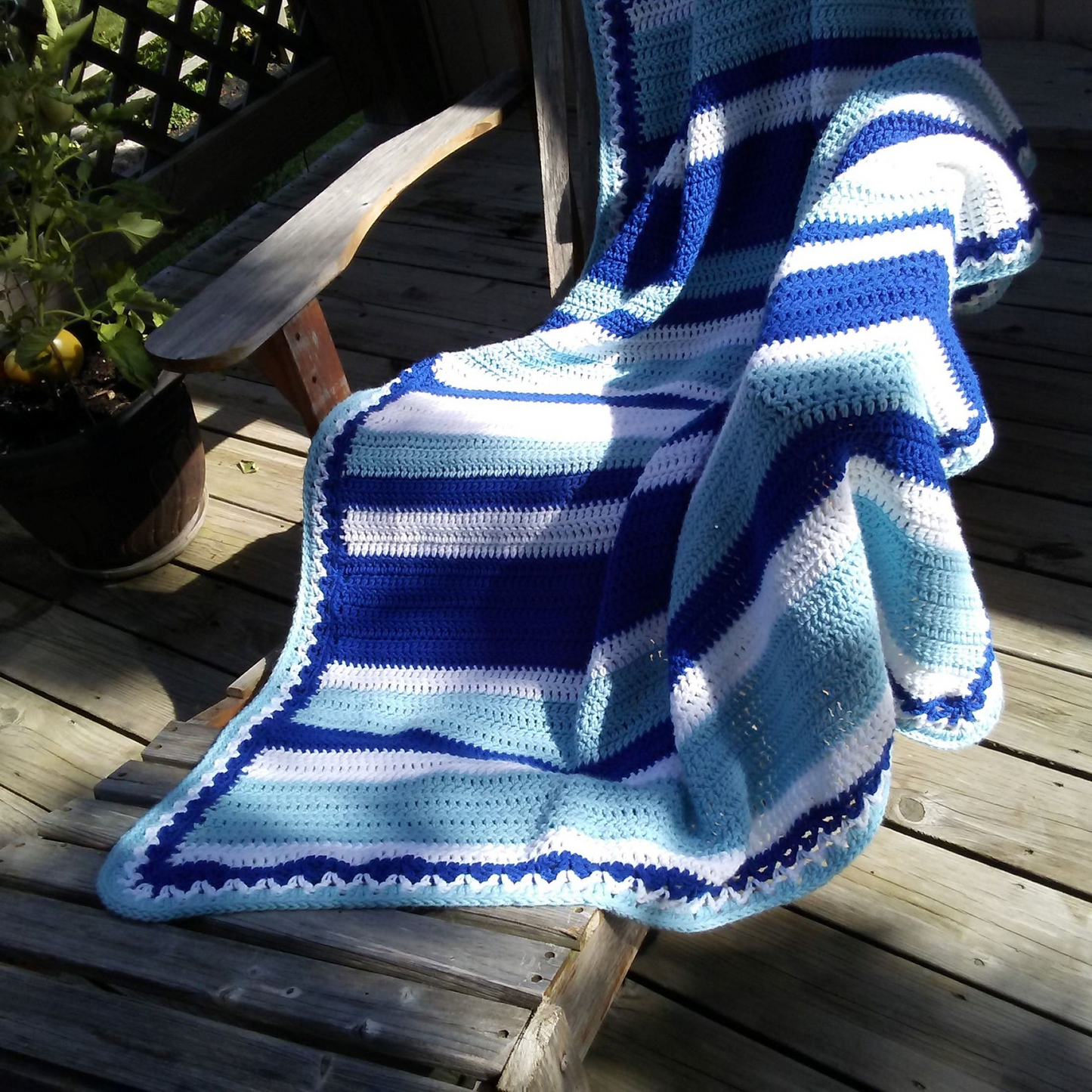Boyfriend Blanket Crochet Pattern