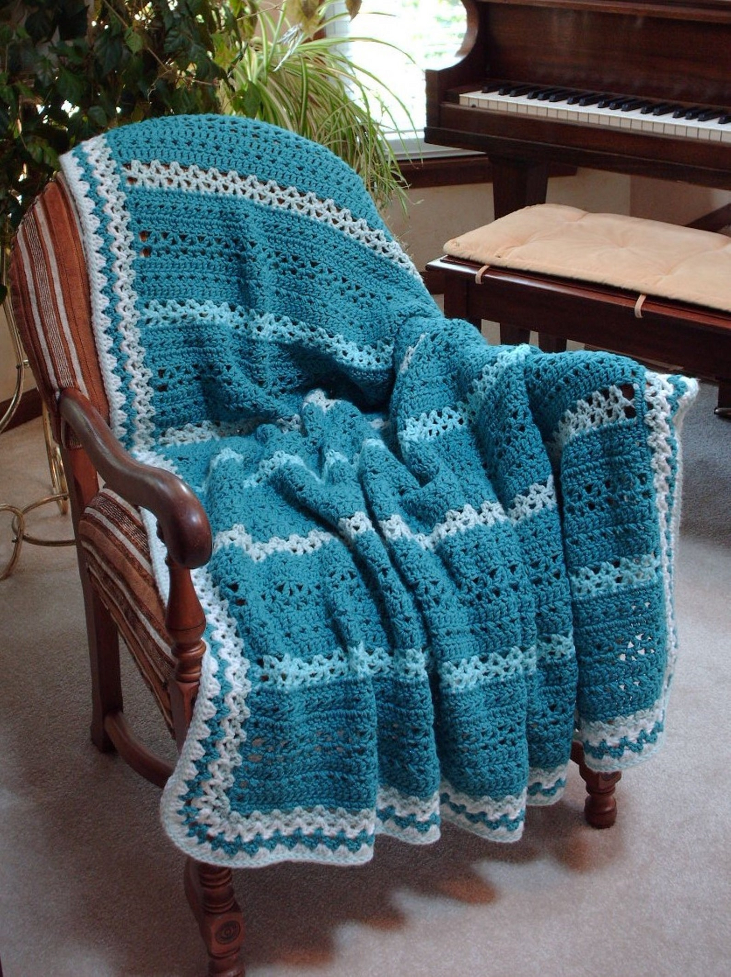 Serenity Blanket Crochet Pattern