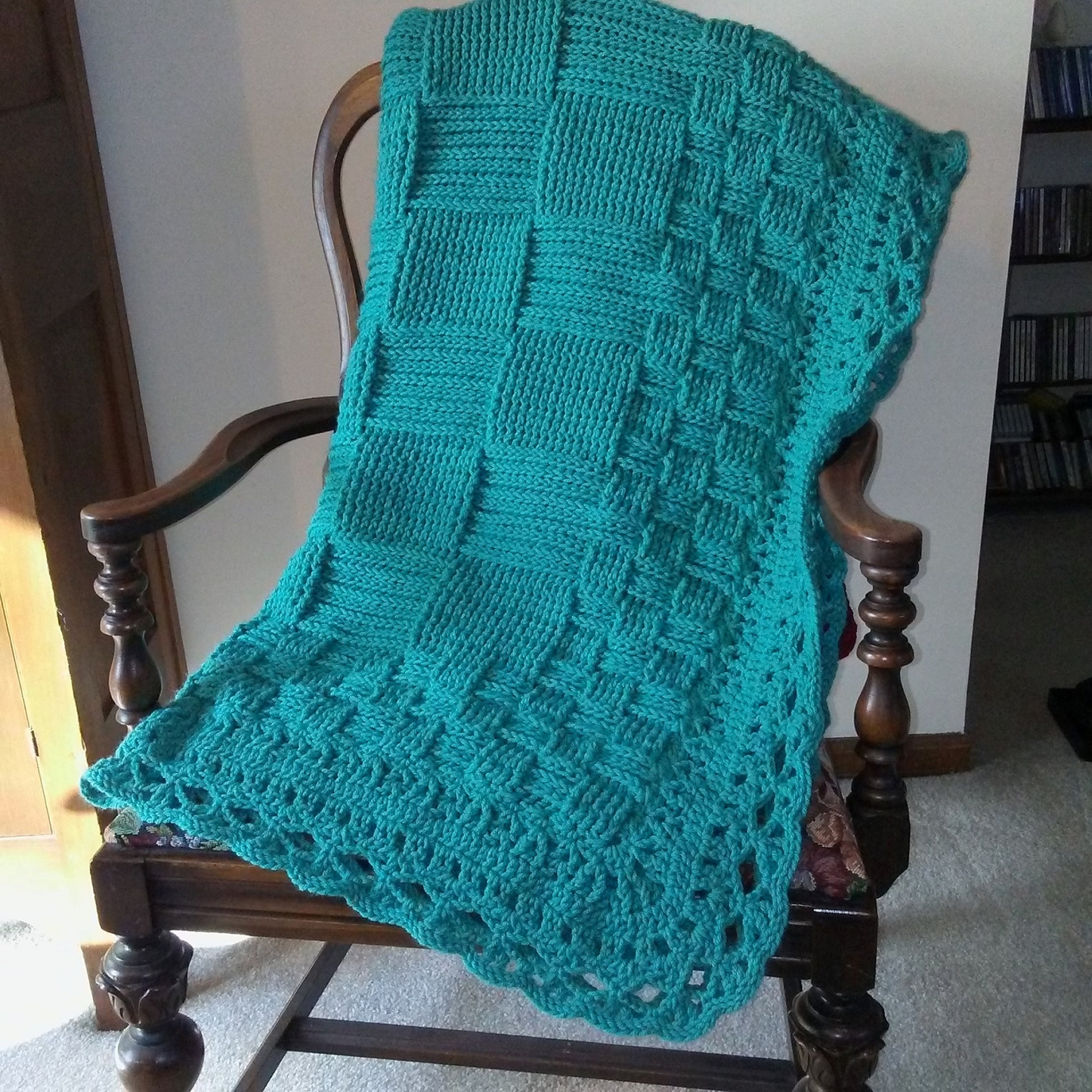 Check Mates Blanket Crochet Pattern
