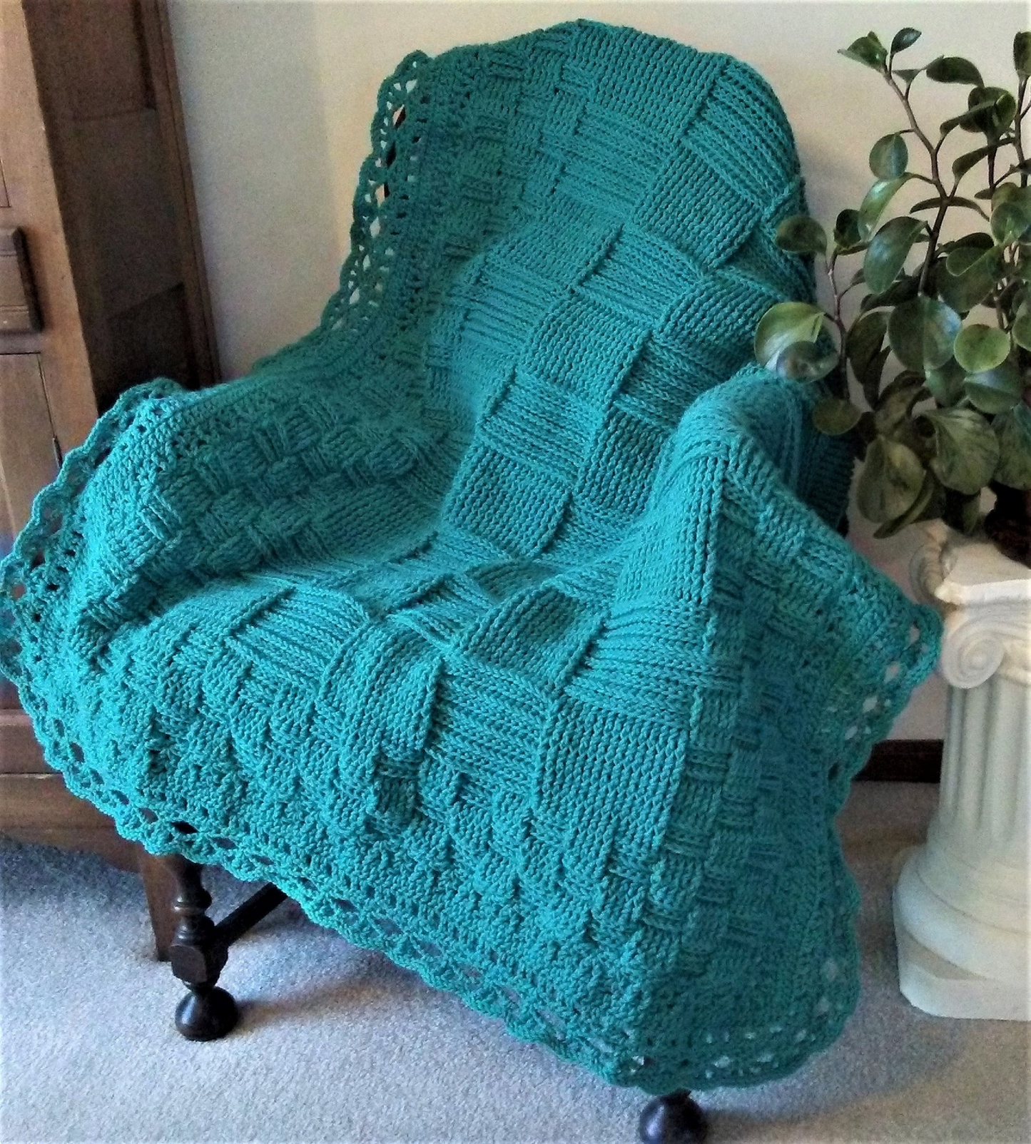 Check Mates Blanket Crochet Pattern