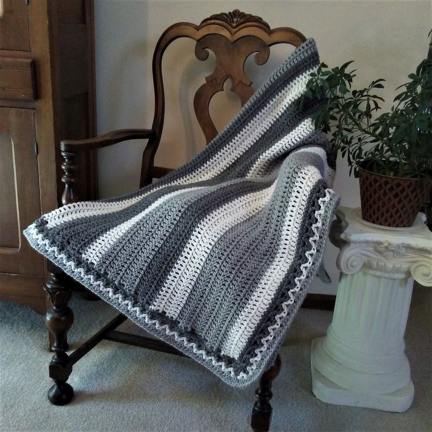 Boyfriend Blanket Crochet Pattern