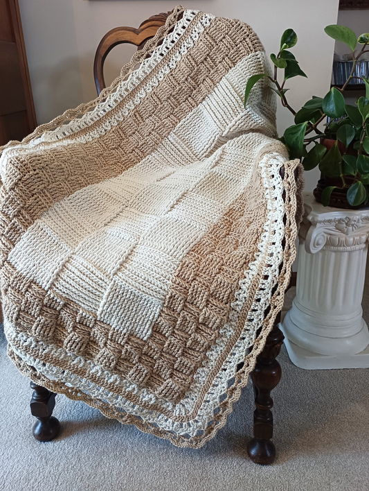 Check Mates Blanket Crochet Pattern