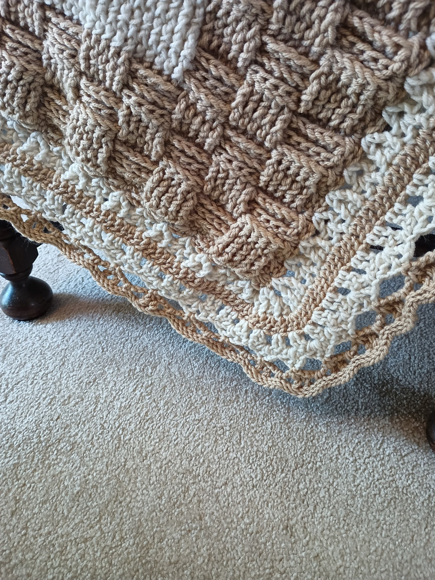 Check Mates Blanket Crochet Pattern