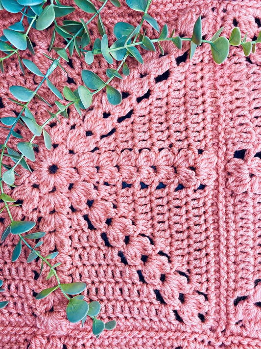 Crochet Blanket Pattern Chunky Granny Square