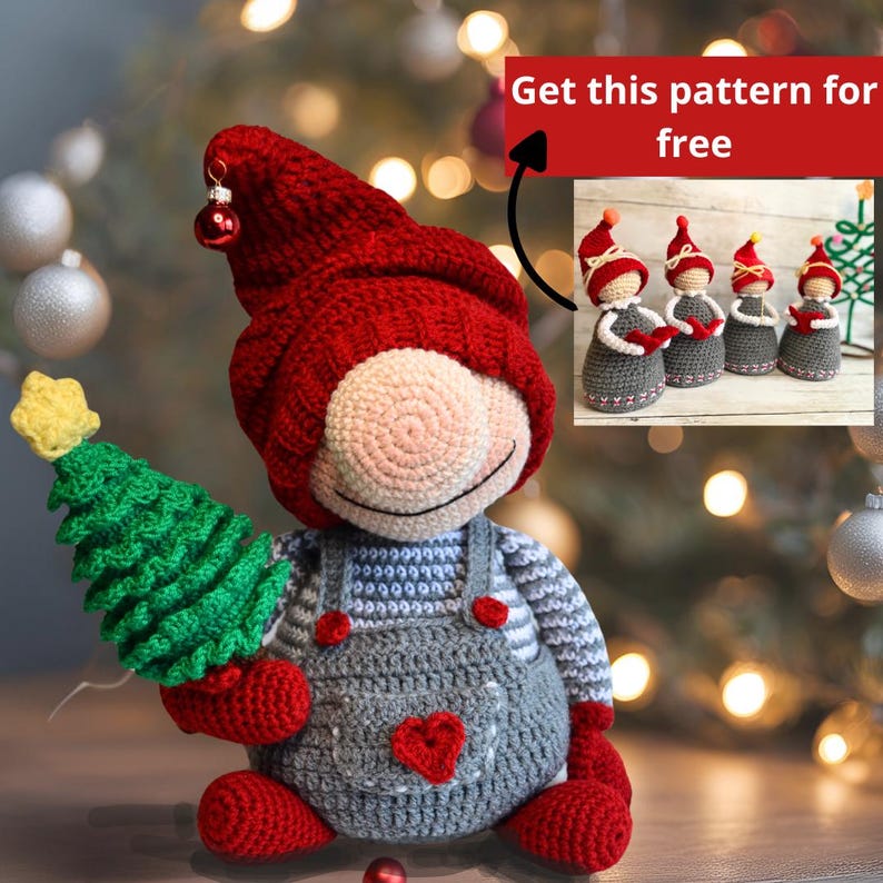 crochet pattern gnome