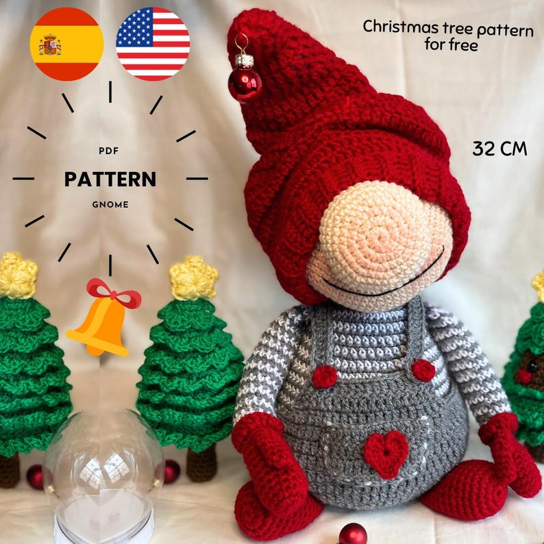crochet pattern gnome