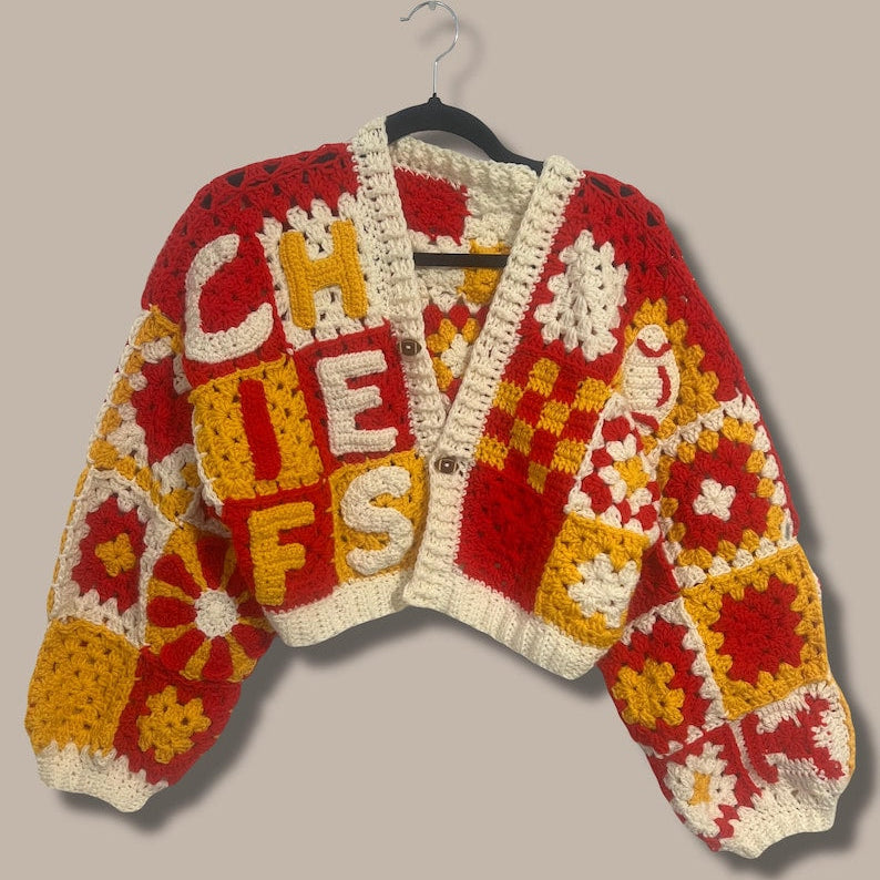 Sports Cardigan Crochet Pattern