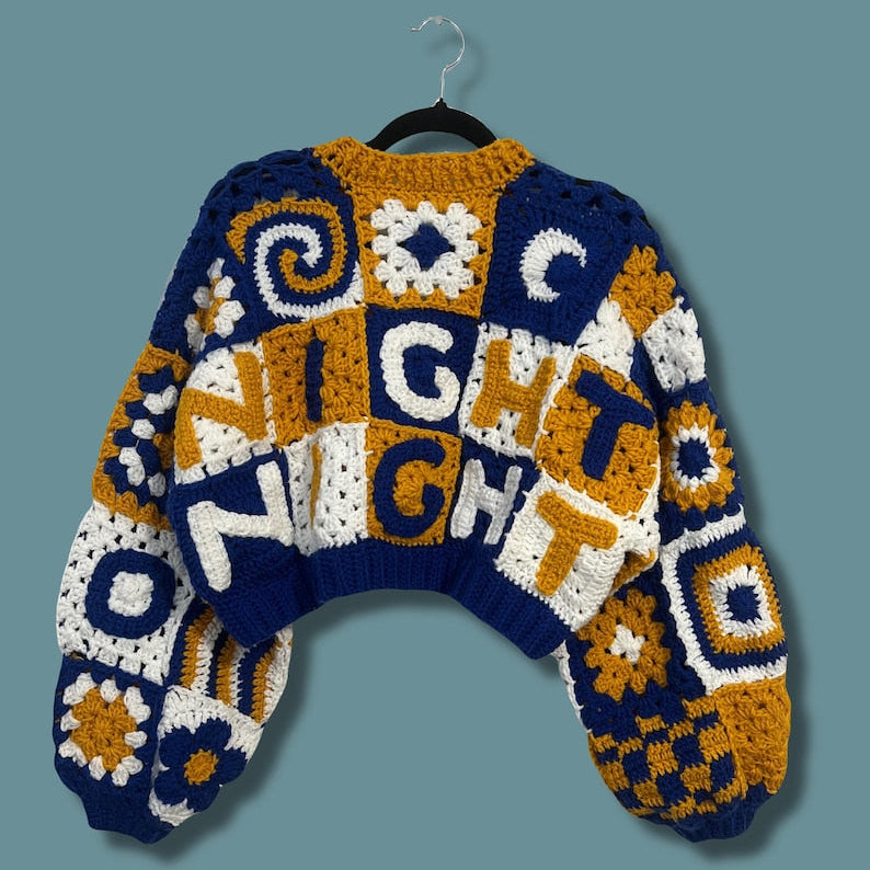 Sports Cardigan Crochet Pattern