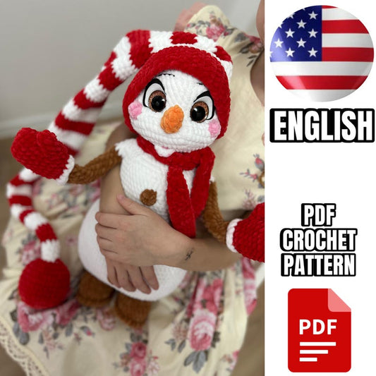Crochet Snowman Pattern
