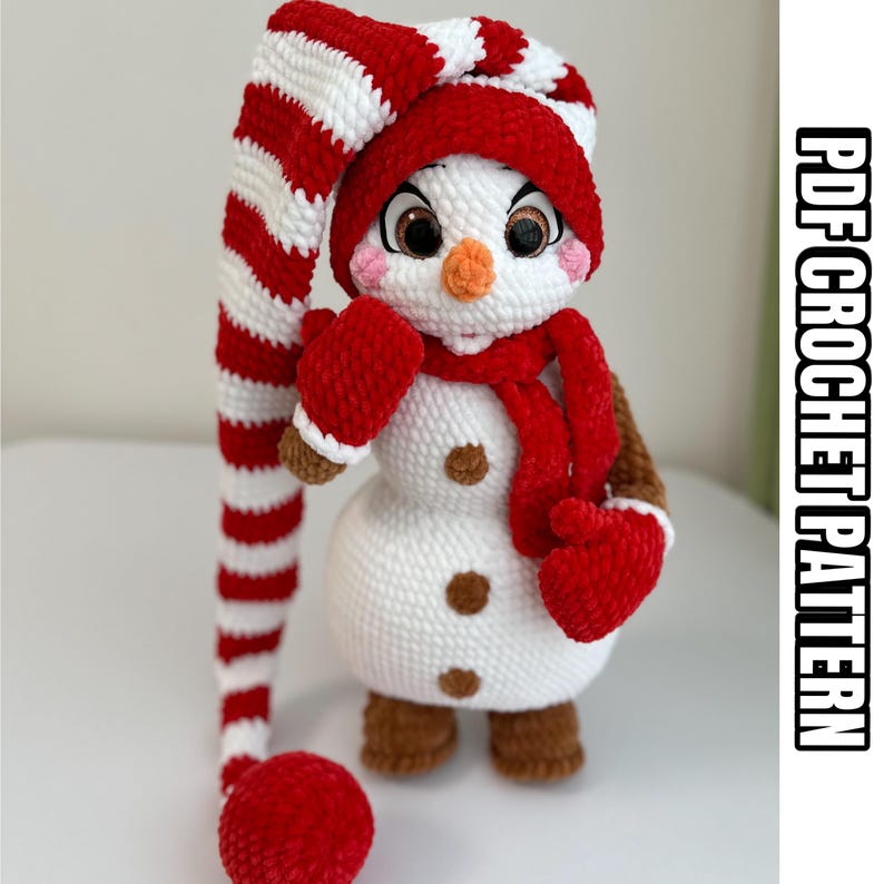 Crochet Snowman Pattern