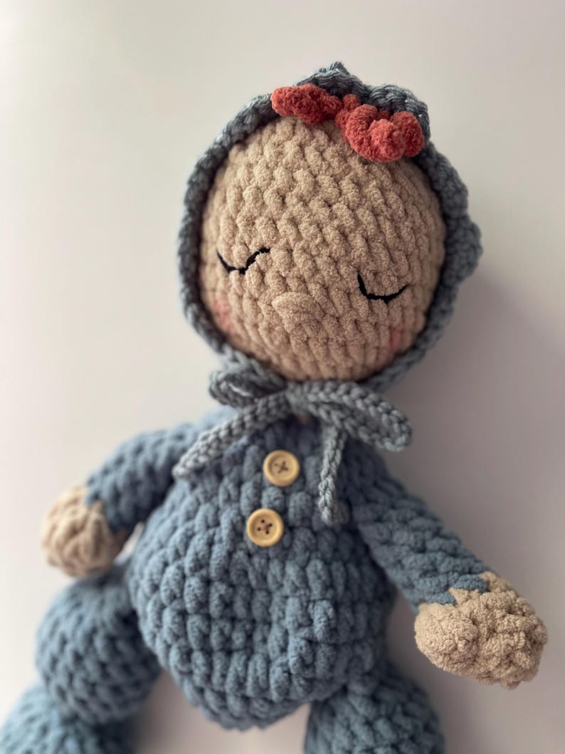Crochet Baby Doll Lovey Pattern