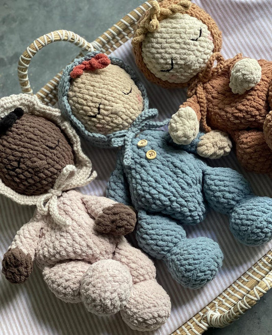 Crochet Baby Doll Lovey Pattern