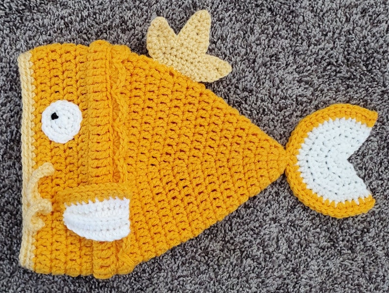 Little Useless Fish Slouchy Hat Crochet Pattern