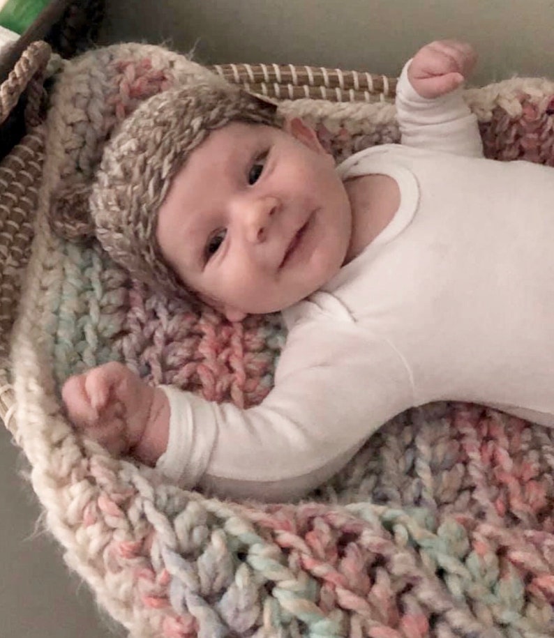 Baby Snuggle Blanket Crochet Pattern