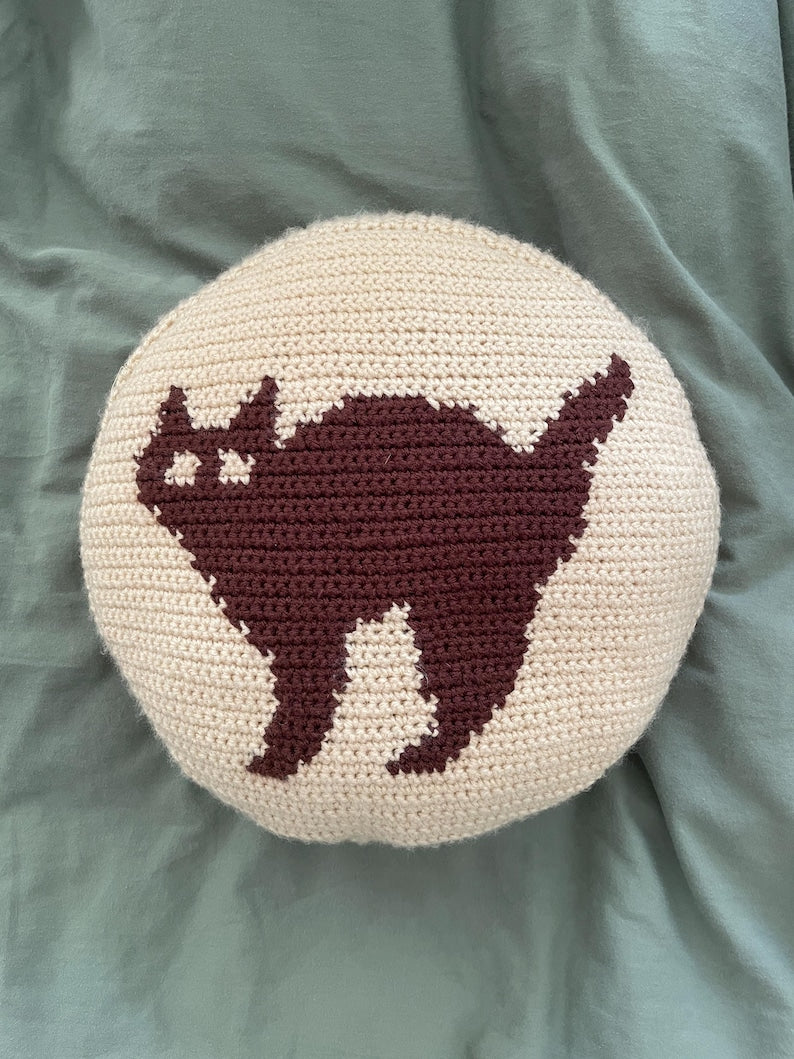 Halloween Pillow Crochet Pattern