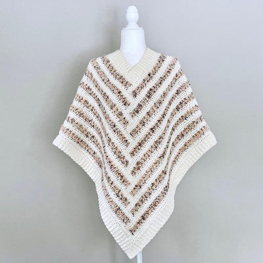 Maple Lodge Poncho Crochet Pattern