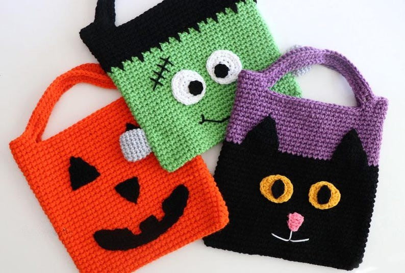 Halloween Crochet Tote Bag Pattern