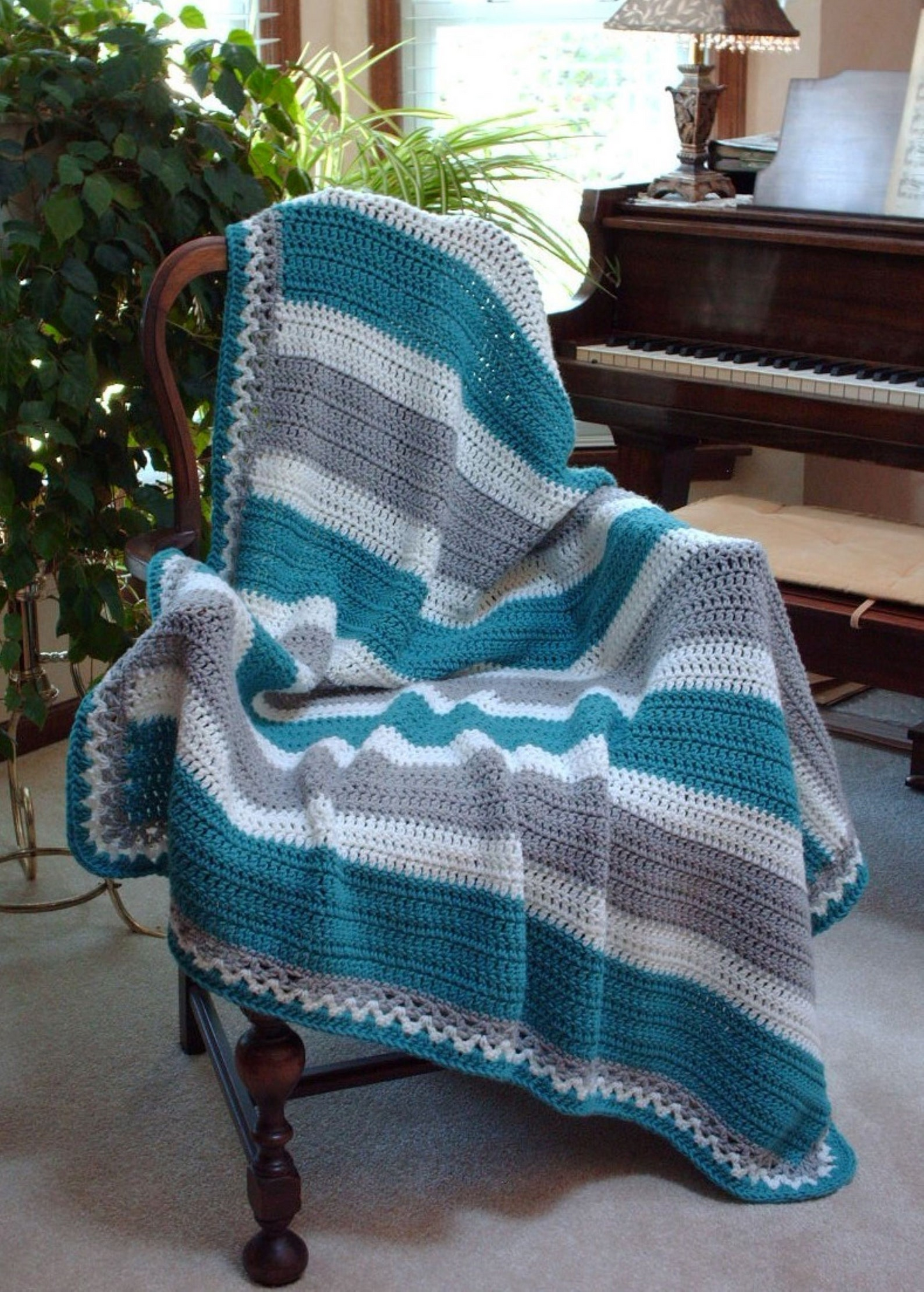 Boyfriend Blanket Crochet Pattern