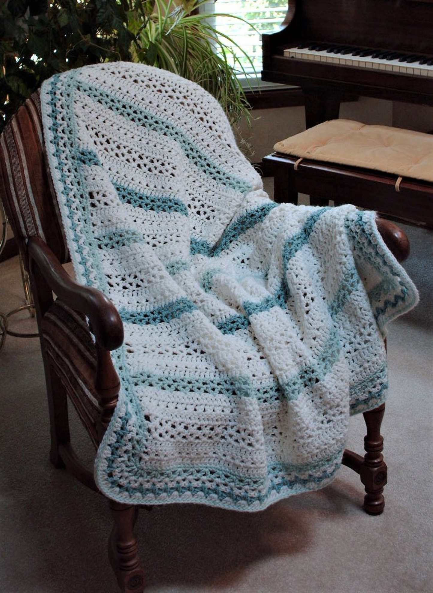 Serenity Blanket Crochet Pattern