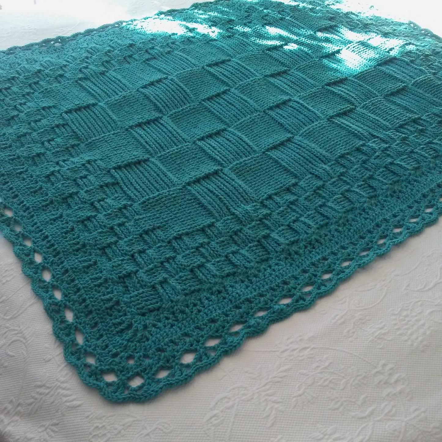 Check Mates Blanket Crochet Pattern