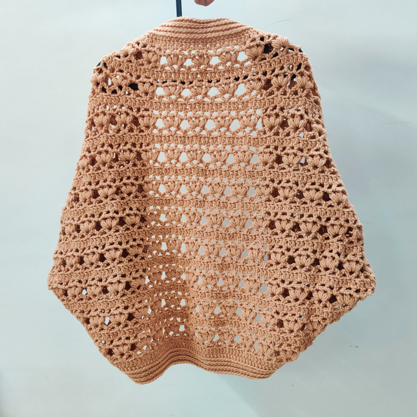 Crochet Pumpkin Pie Cocoon Shrug Pattern
