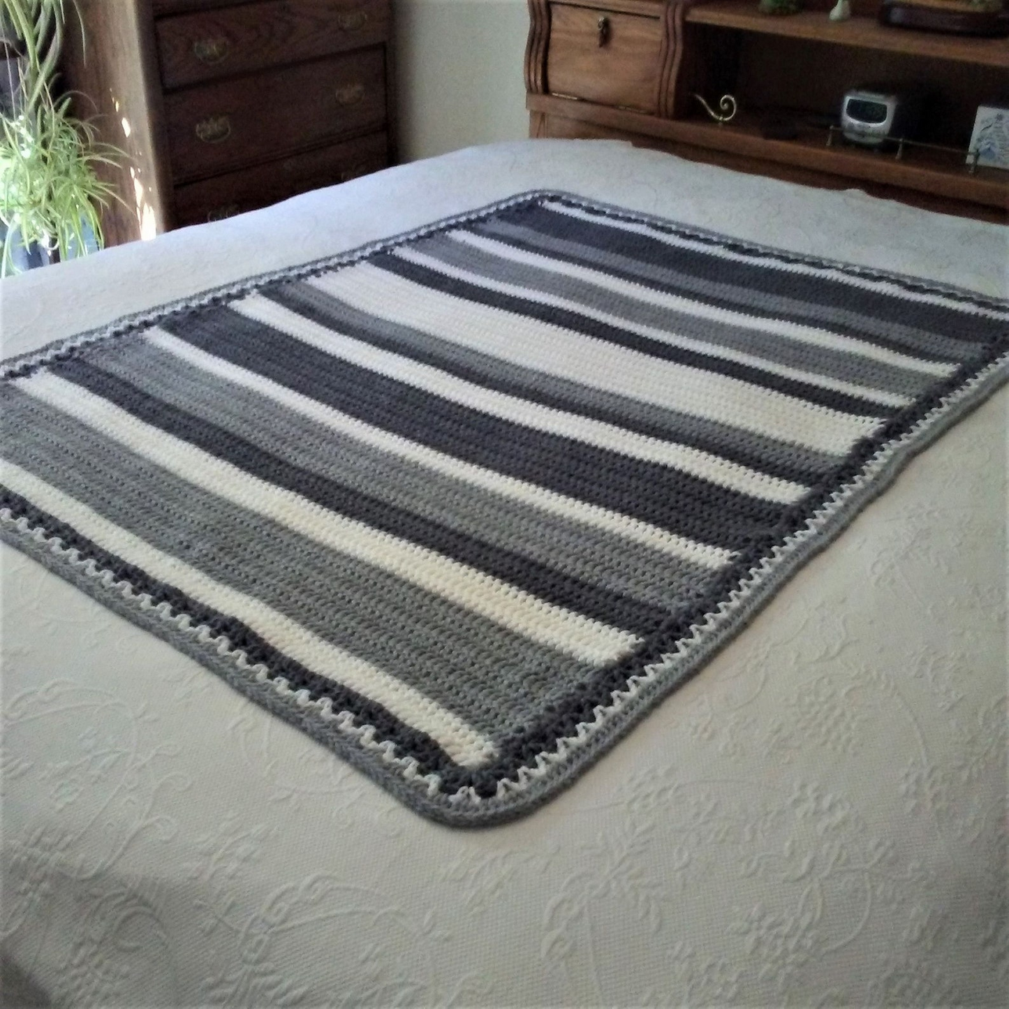 Boyfriend Blanket Crochet Pattern